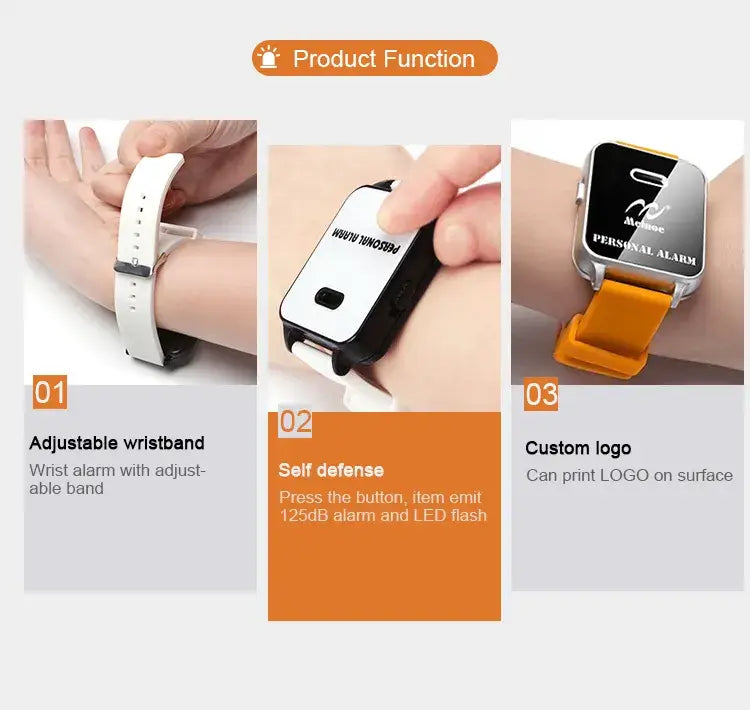 Watch Out! Emergency Personal Defence Wrist Alarm