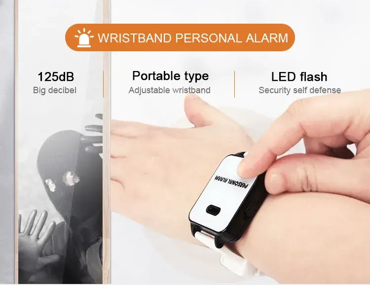 Watch Out! Emergency Personal Defence Wrist Alarm
