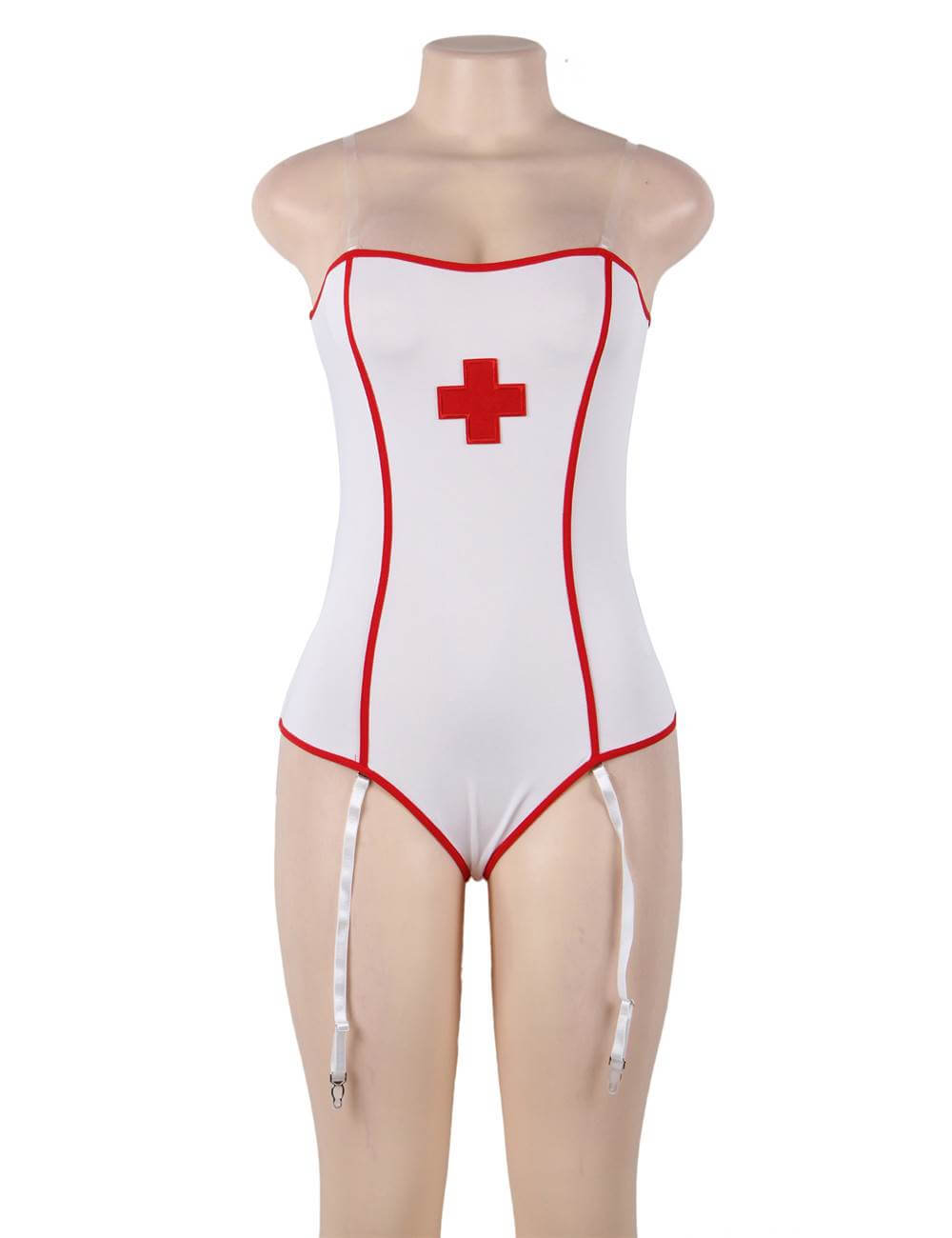 Off The Shoulder Nurse Costume