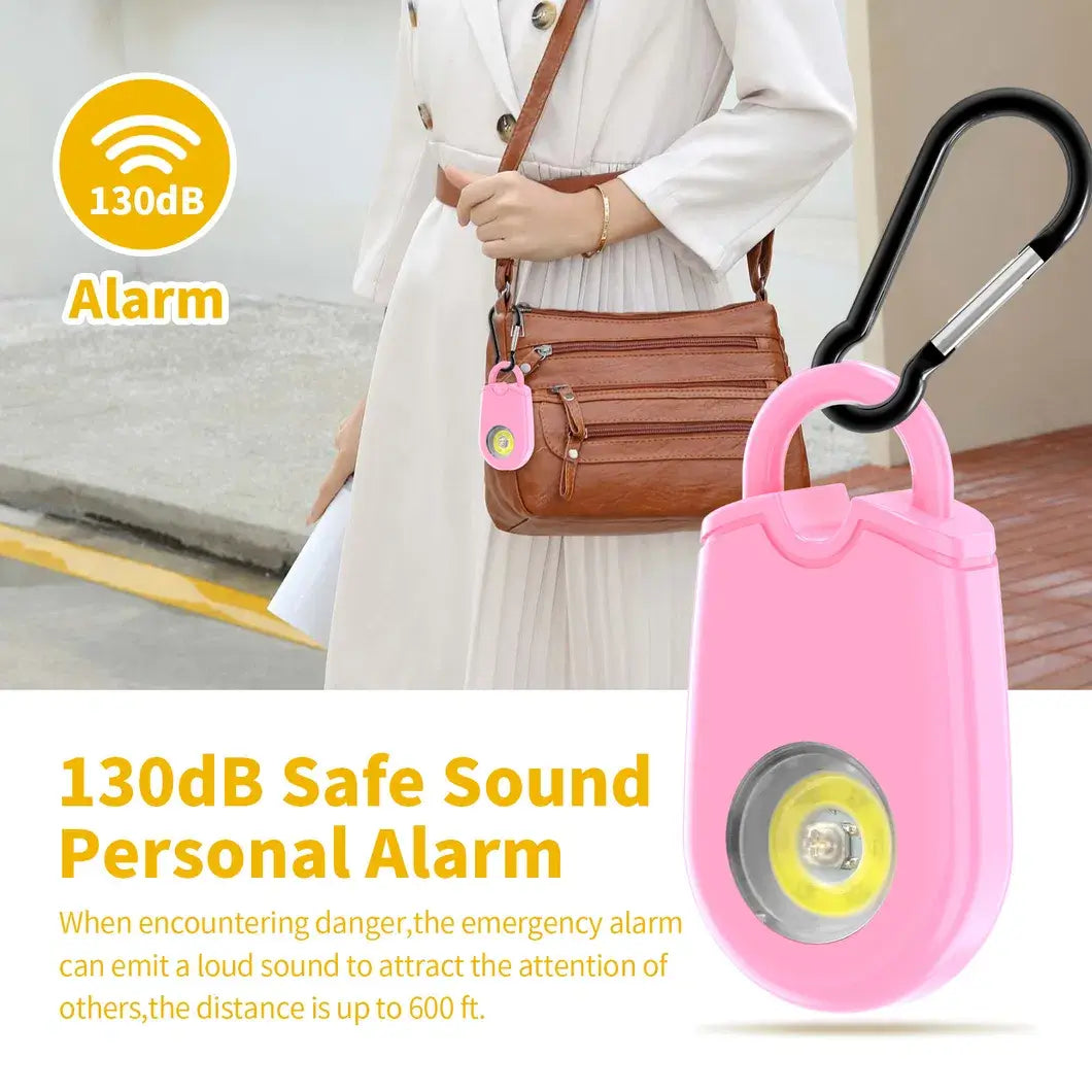 Tear Drop Personal Self Defence Security Alarm Keychain
