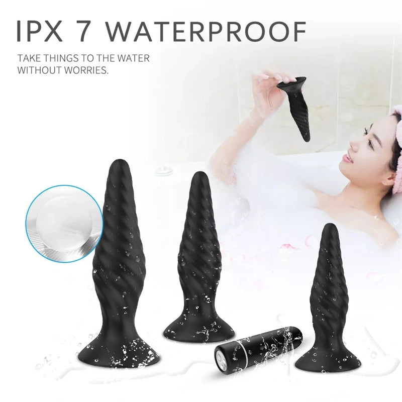 Anal Plug - Intermediate (Set of 4)