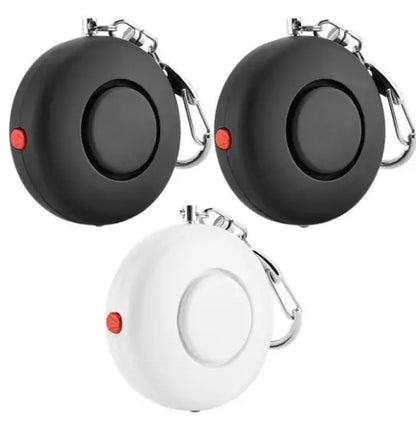 Safety Button! Personal Portable Panic Button Alarm LED Keychain