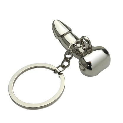 Metal Penis Key Ring